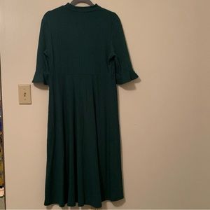 Amazon Dress, Hunter Green